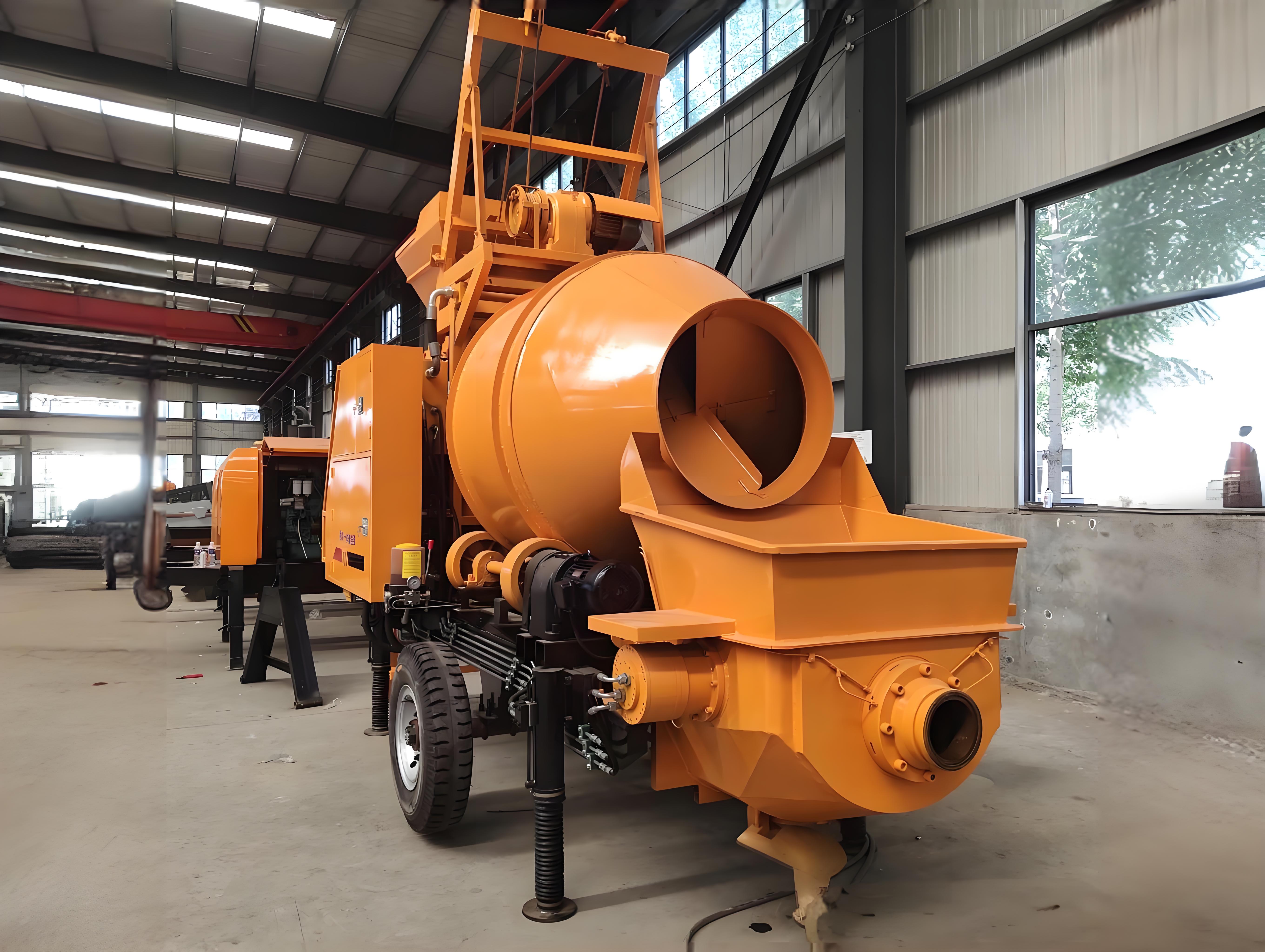 搅拌拖泵一体机在工程建设中适用于哪些施工？